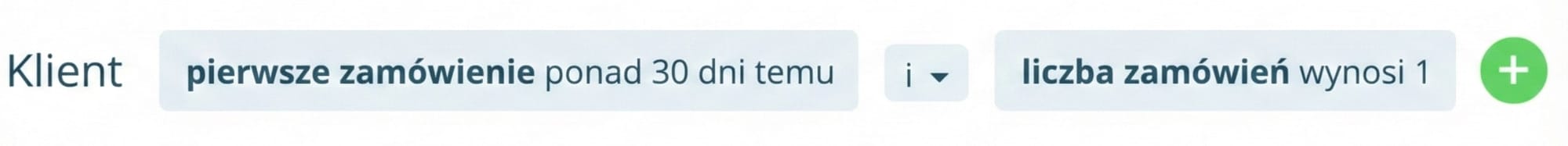 1. Skontaktuj się z klientami 30 dni po ich pierwszym zamówieniu