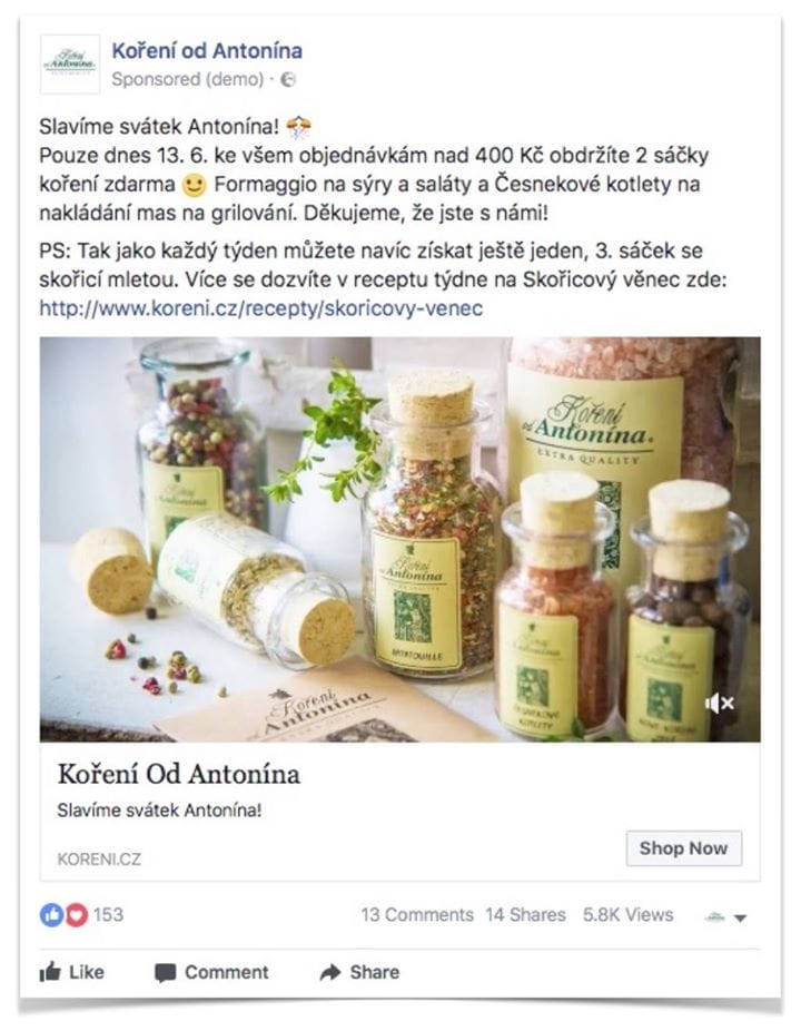 Koření od Antonína