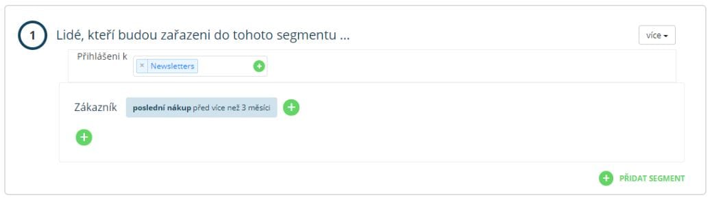 E-mailingová automatická kampaň na základě nákupní historie