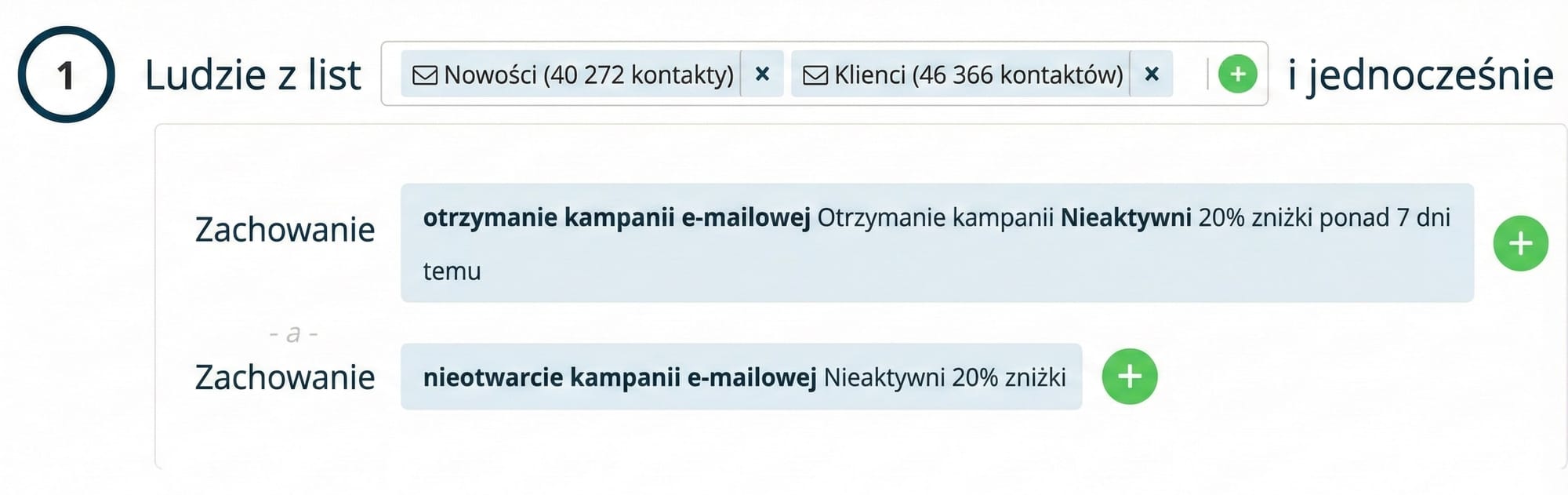 1. Reaktywacja nieaktywnego publikum przez e-mail marketing