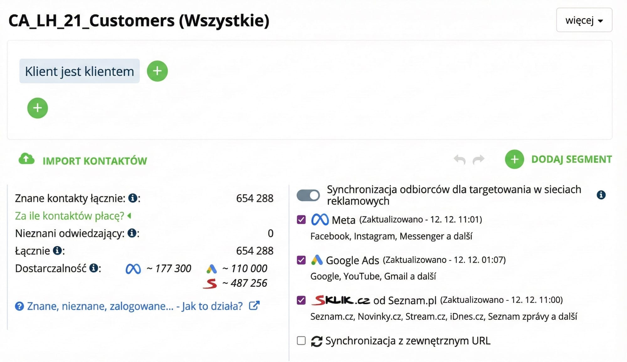 Dostarcza więcej danych do marketingu w social mediach