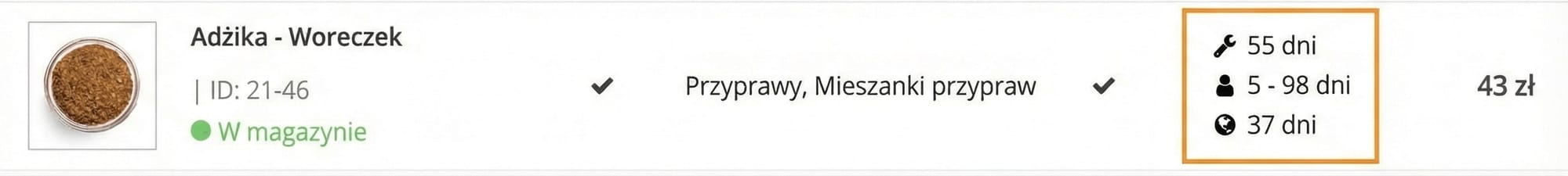 Jak działa obliczanie czasu zużycia?