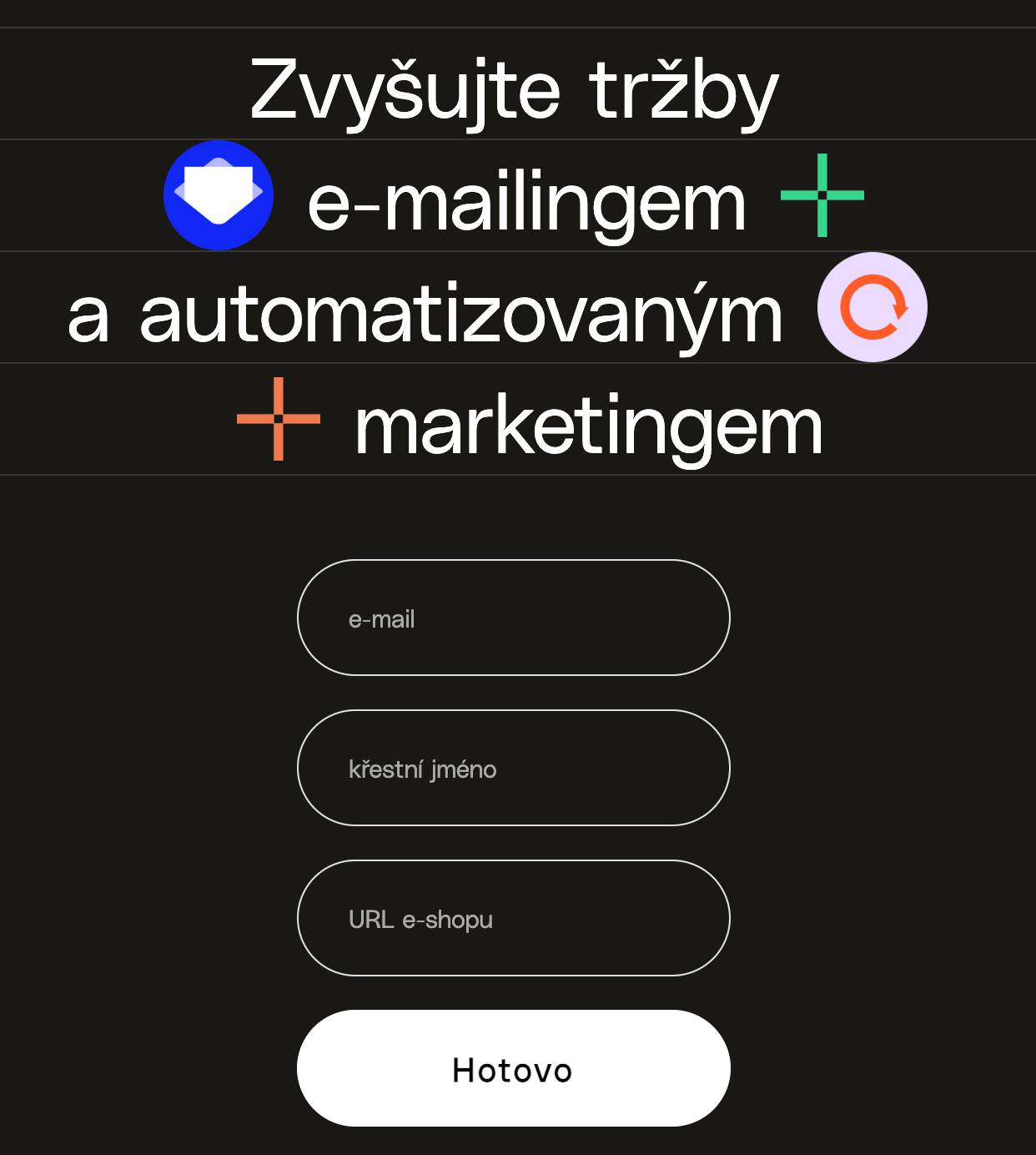 Jednoduchý formulář