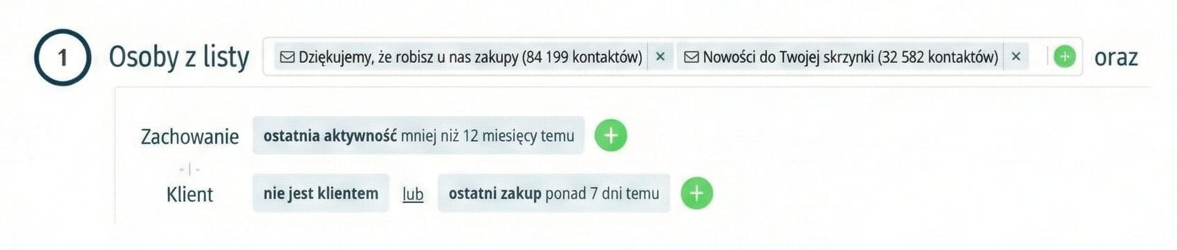 Kogo jeszcze wykluczyć z wysyłki?