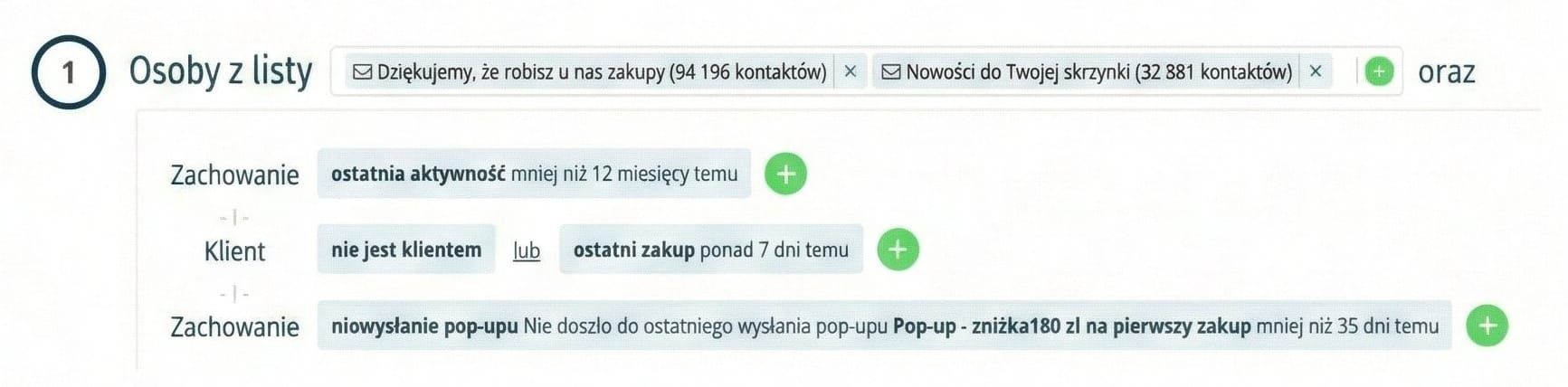 Kogo jeszcze wykluczyć z wysyłki?