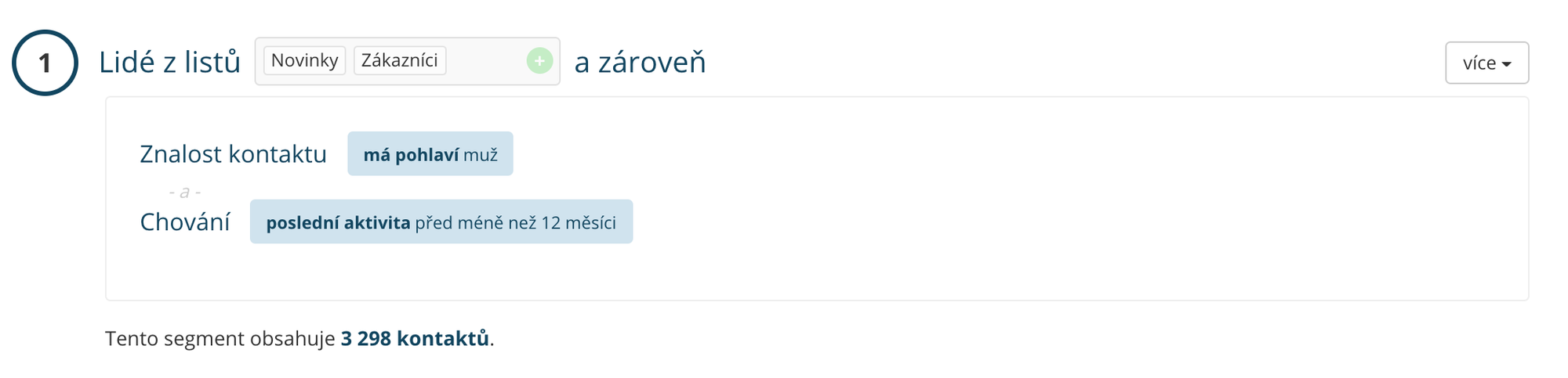 Segmentace na základě znalosti kontaktu