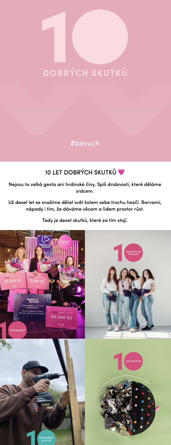 Ukázka newsletteru VUCH.cz