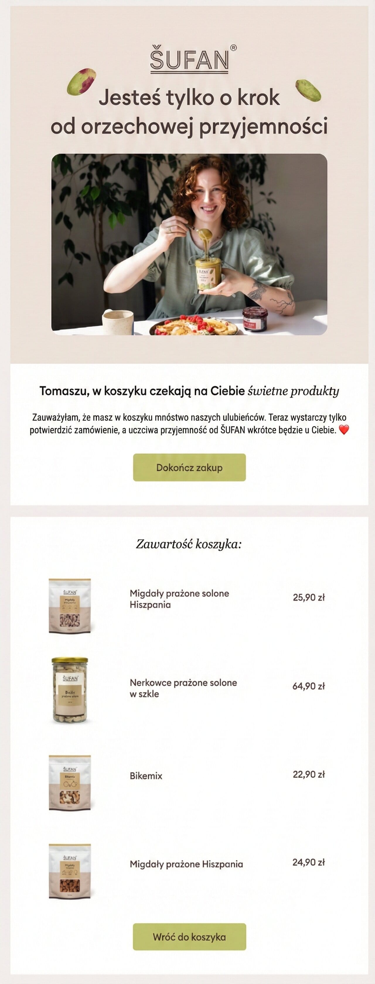 Kampania Życzenia imieninowe