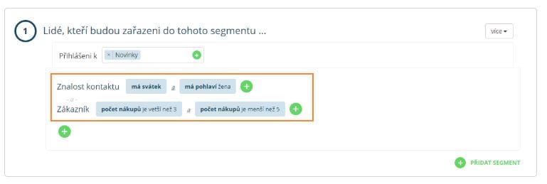 Nastavení e-mailingové automatické kampaně přání k svátku