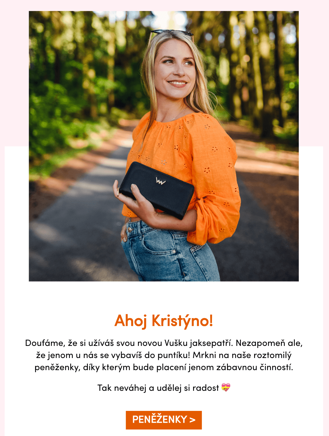 Ukázka retenční kampaně VUCH