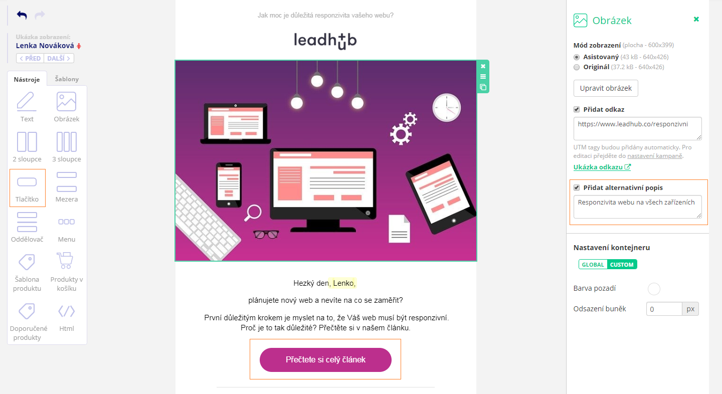 Nejčastější chyby v e-mailingu - použijte ALT