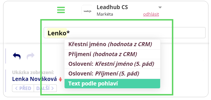 Oslovujte křestním jménem