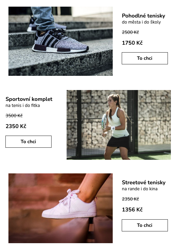 Doporučené produkty z kategorie slevy