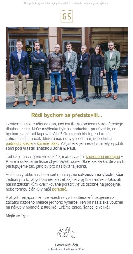 Nejčastější chyby v e-mailingu - chybí uvítání