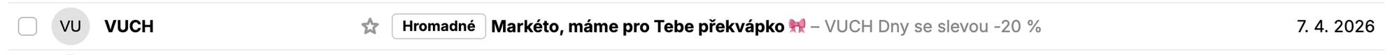 Předmět, preheader a odesílatel hrajou roli, zda příjemce e-mail otevře