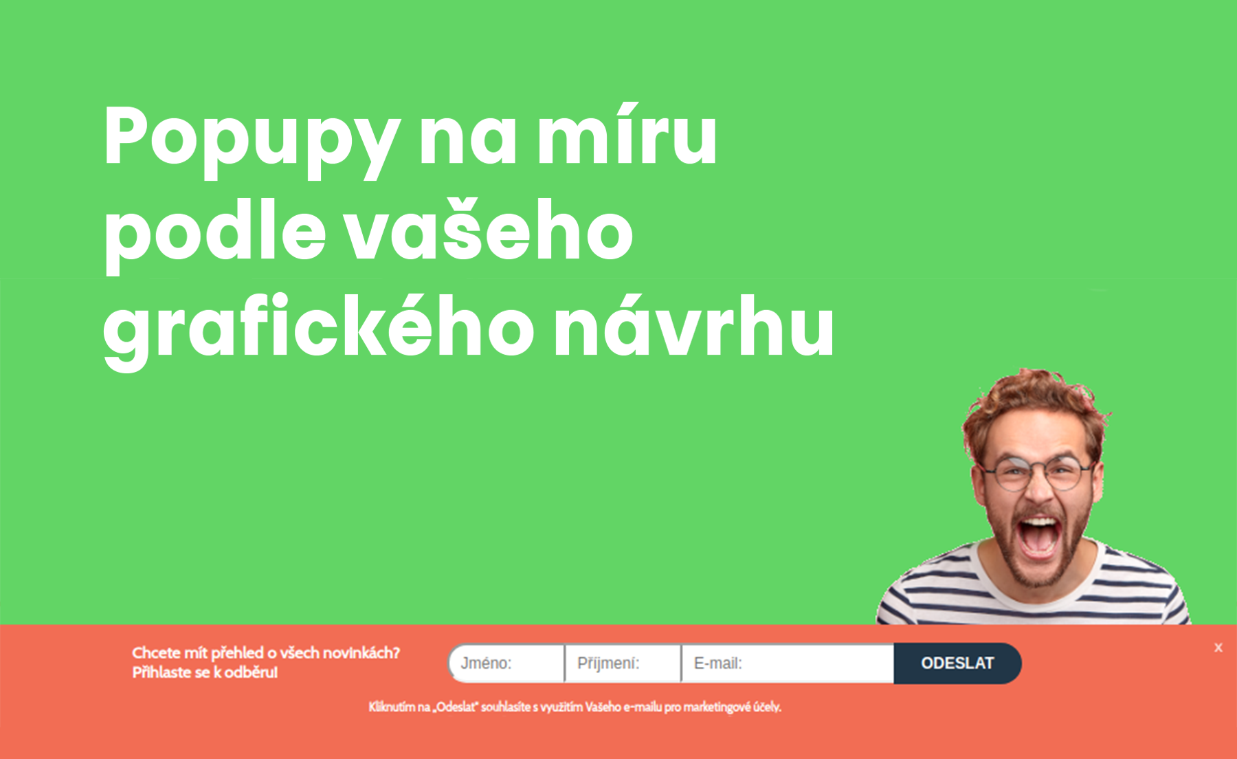 Novinka: Tvoříme popupy na míru