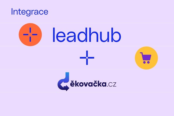 Novinka: Propojení Leadhubu s Děkovačka.cz